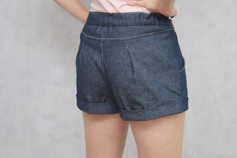 The Berry Bubble ladies shorts pattern are beautifully finished and fully lined without raw edges showing, giving them a truly boutique-quality finish.
