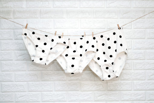This basic ladies panties sewing pattern takes you "from scraps to everyday essential in a few quick seams”. They're comfy and have full bum coverage too!