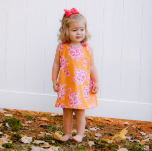 This reversible a-line dress sewing pattern will teach you how to make the perfect a-line dress in sizes newborn to 12 years!