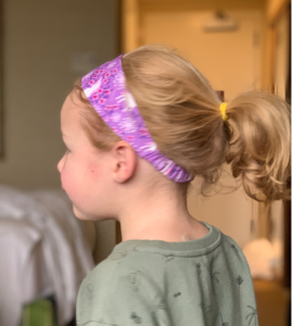 Got scraps? This children's woven headband sewing pattern is the perfect way to use 'em up! Even better... it's a fast and super cute sew.
