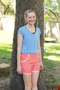 The Berry Bubble Shorts bundle includes the beautifully-finished bubble shorts sewing pattern in three sizes! These shorts are an heirlom-quality sew!