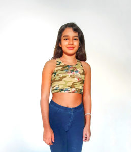 From crop top to workout top, with an optional phone pocket, this childrens tank top sewing pattern takes you where you need to go.