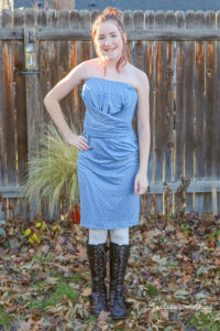 A simple sew bursting with comfort, style, and options! This women’s infinity dress sewing pattern is the ultimate wardrobe staple, and comes in sizes XXS to 5XL.