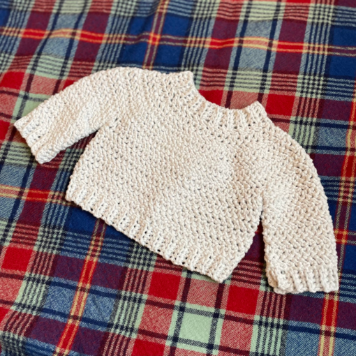 Crochet Baby Sweater 4