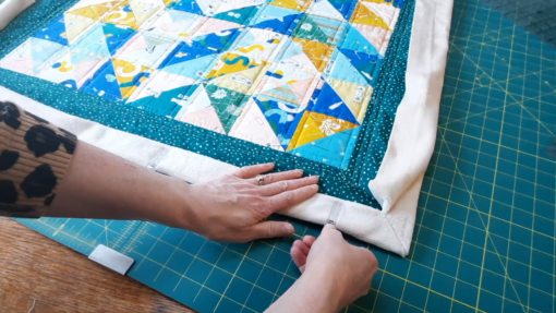 quilting with plush 5