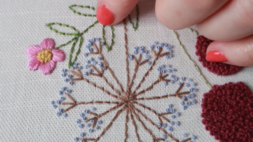 french knot embroidery 1